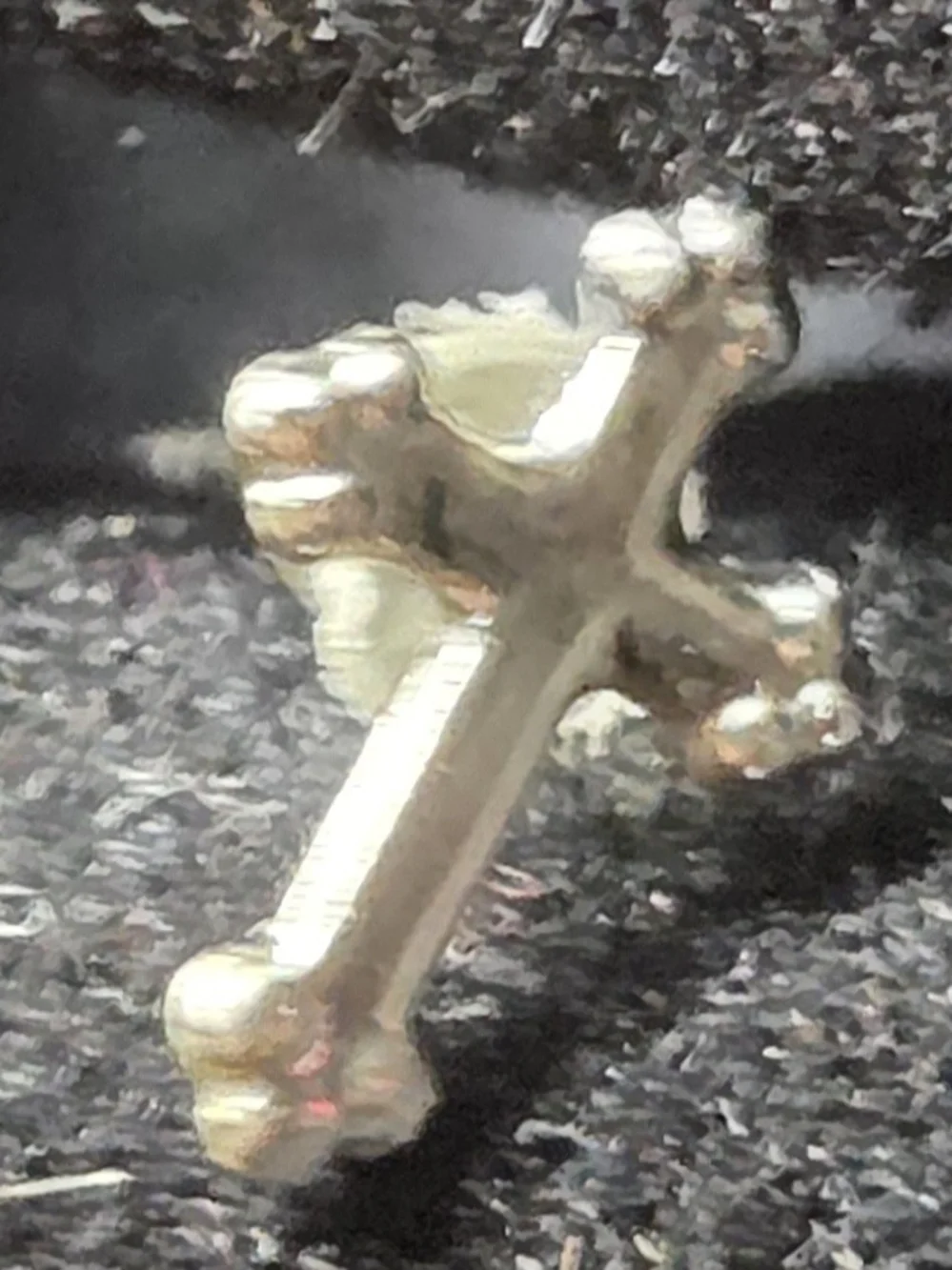 Vintage Dainty Cross Stud Earrings